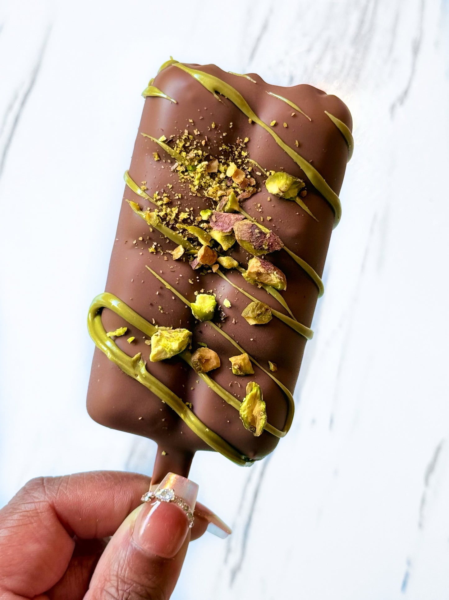 Dubai Chocolate Ice Cream Bar